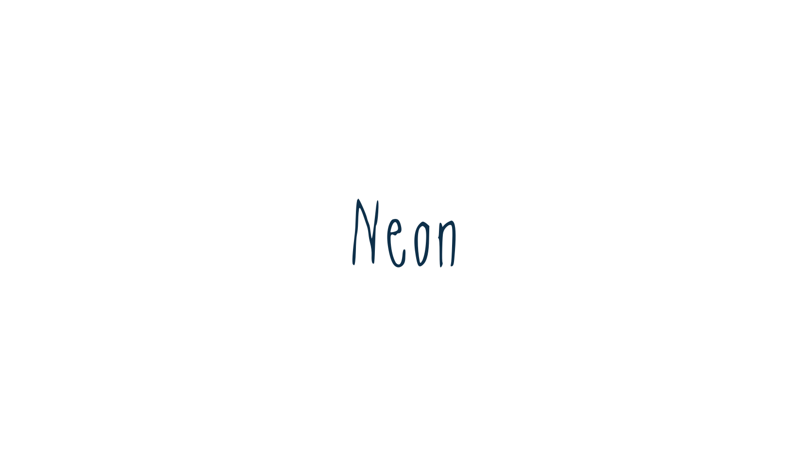 Neon (neon-2), script handwritten fancy decorative calligraphy font preview