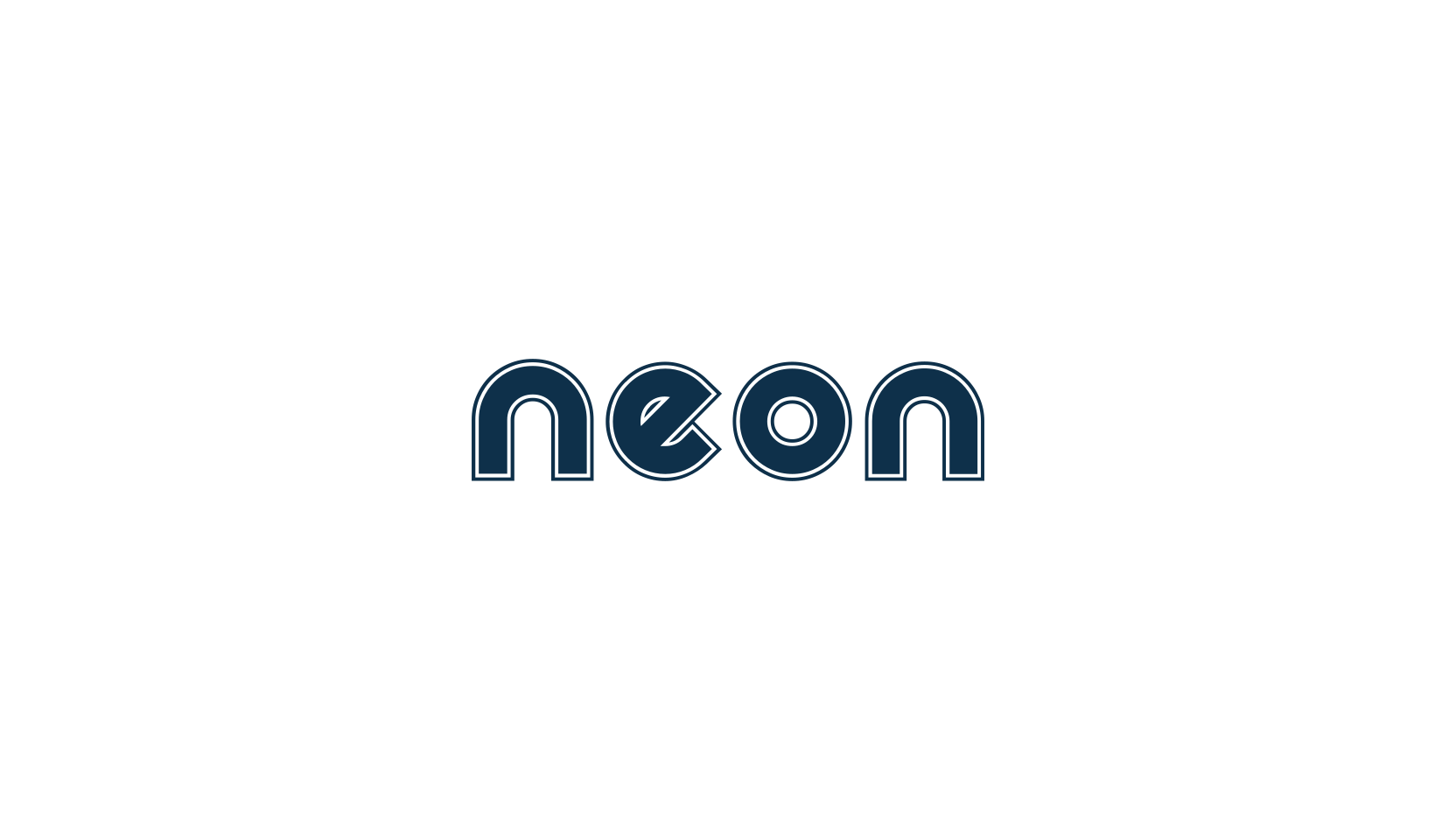 Neon (neon-3), groovy font preview