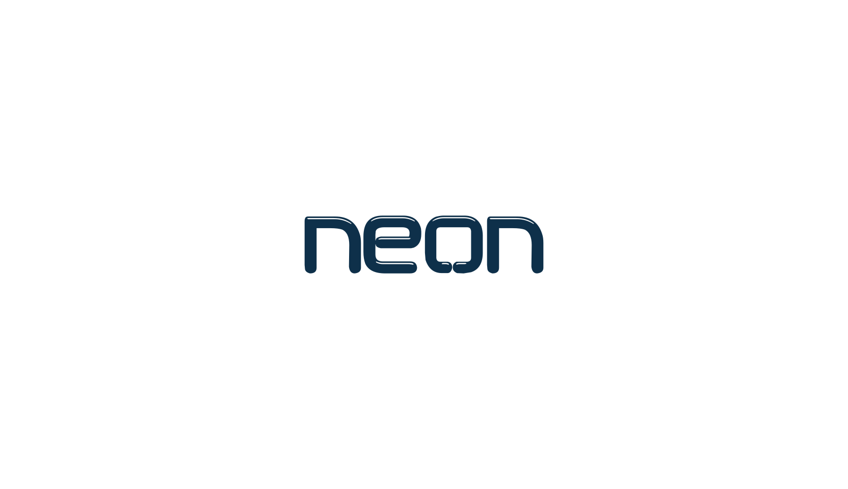 Neon (neon-4), fancy groovy decorative font preview