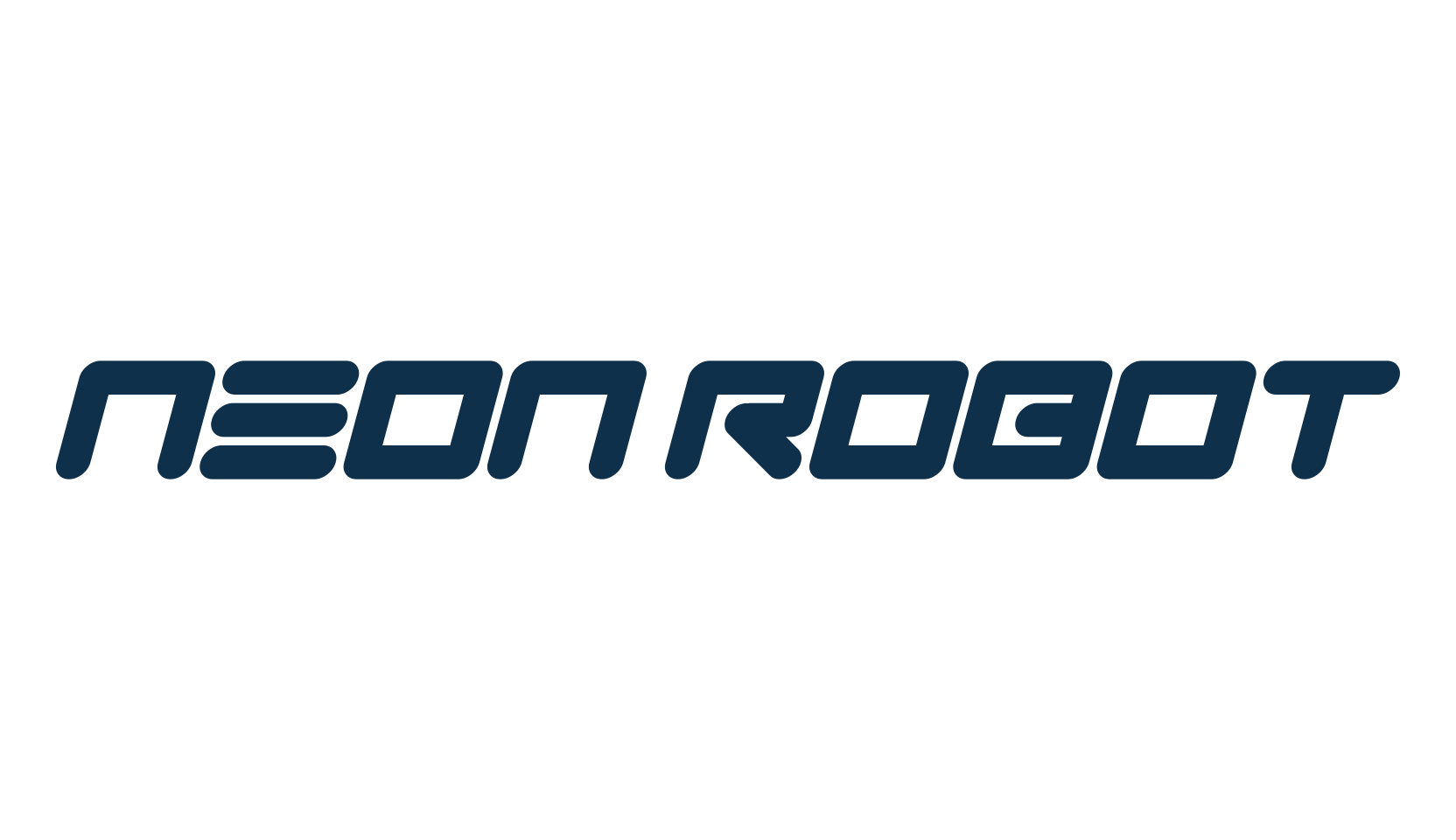 Neon Robot, sci-fi font preview