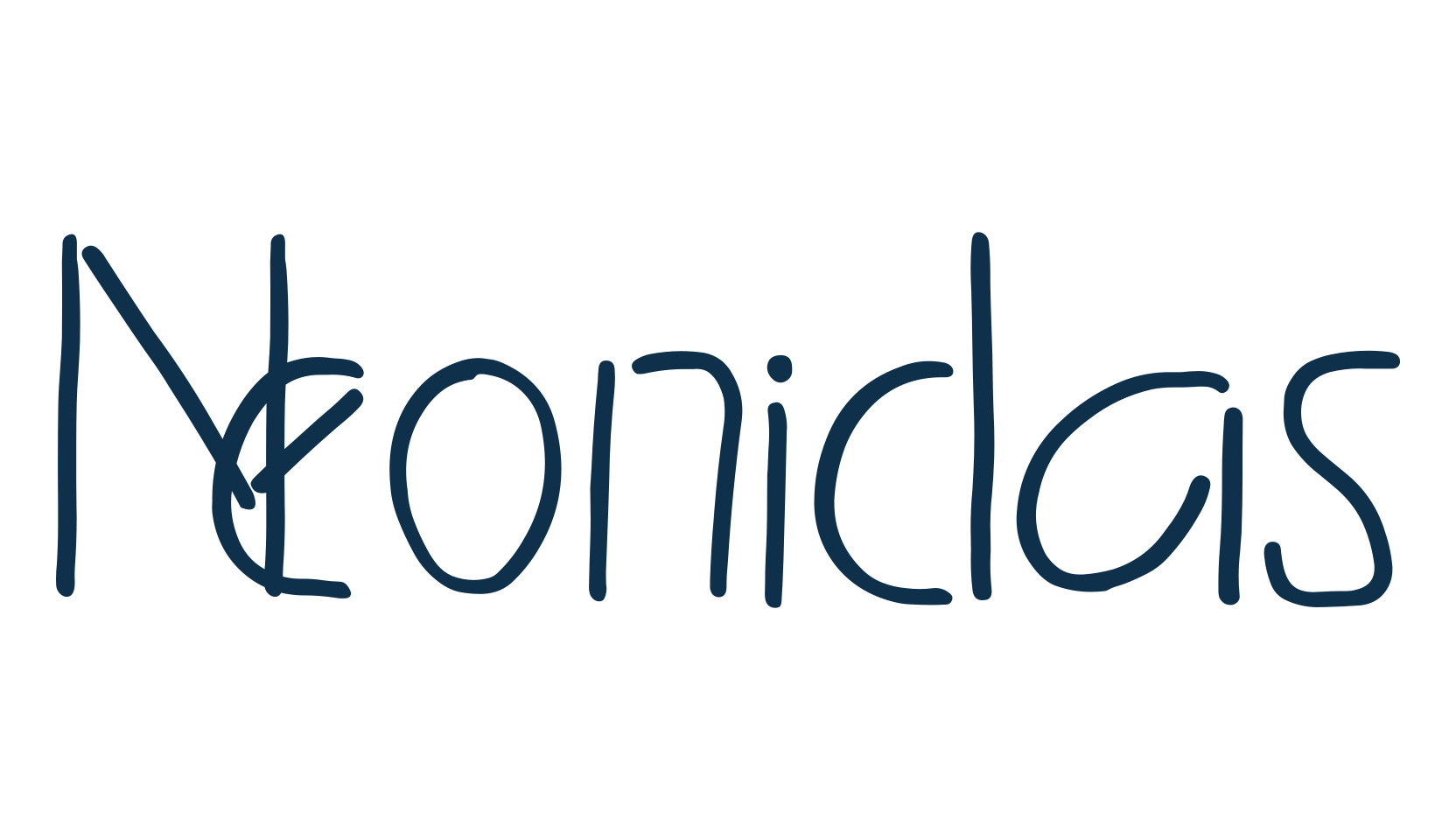 Neonidas, various font preview
