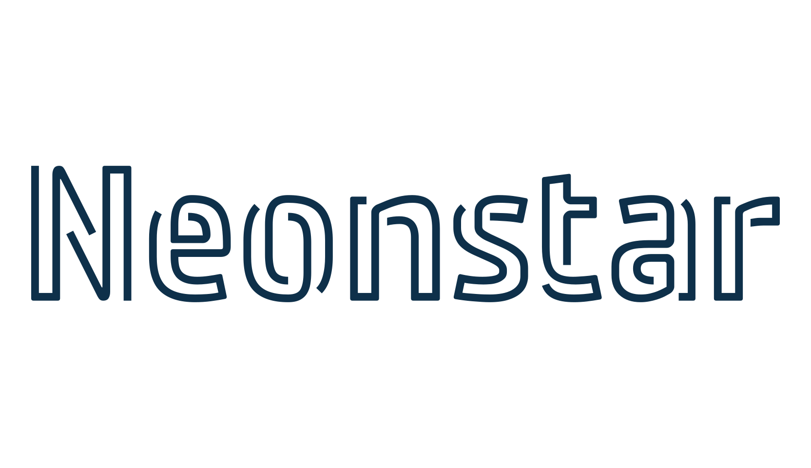 Neonstar, various font preview