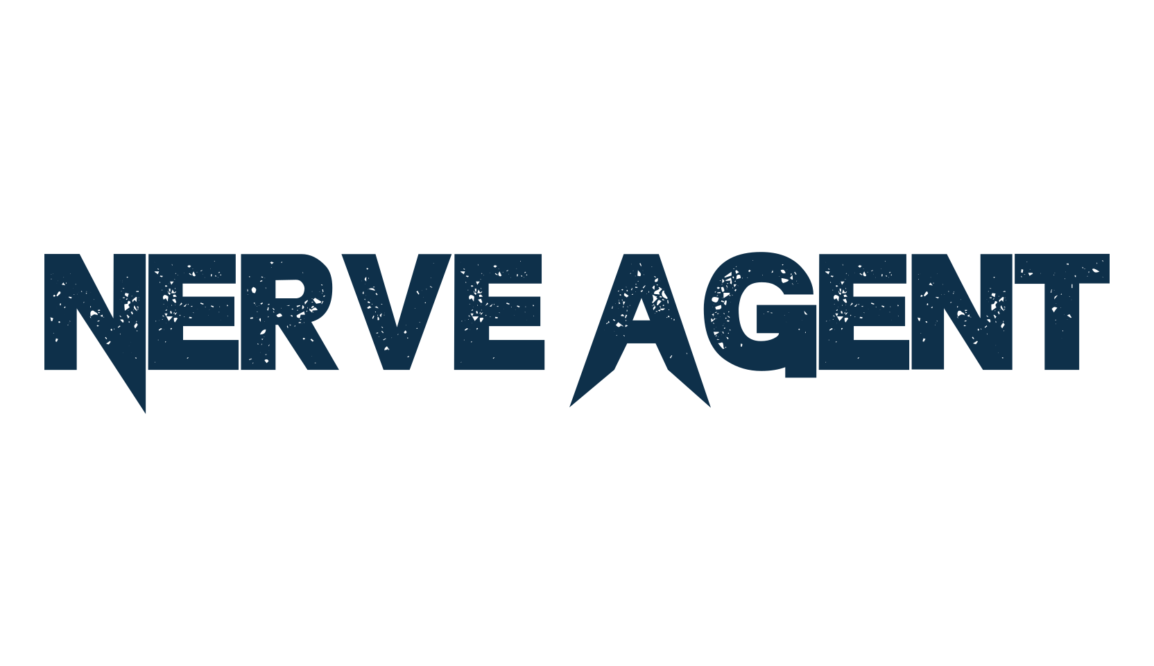 Nerve Agent, eroded font preview