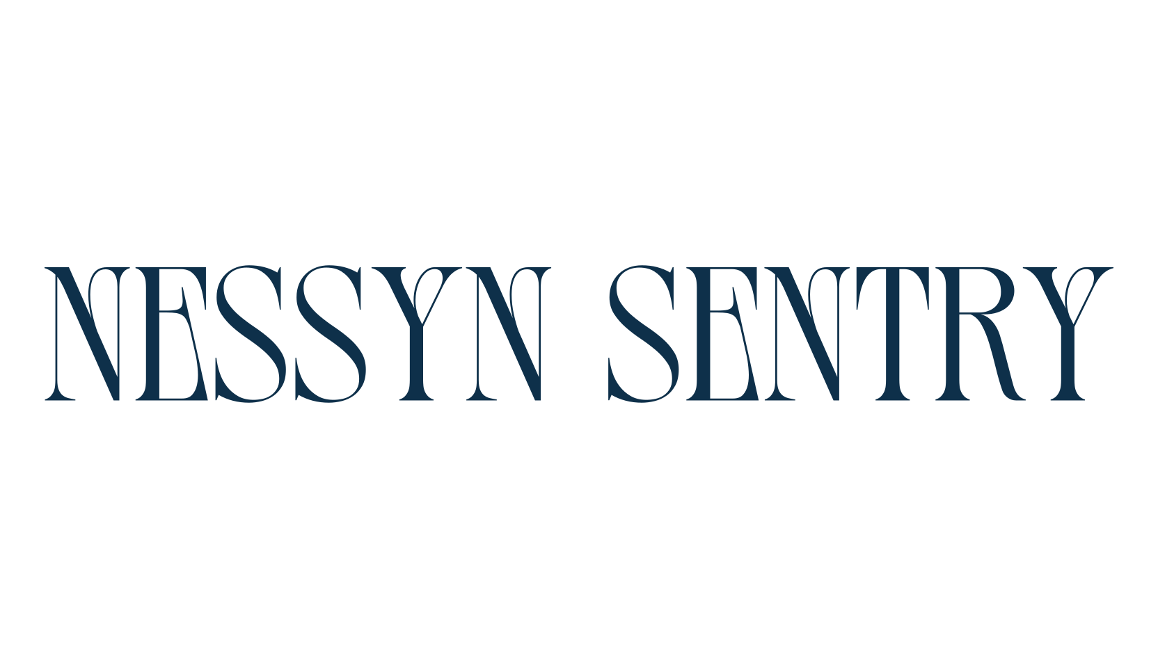 Nessyn Sentry, basic serif font preview