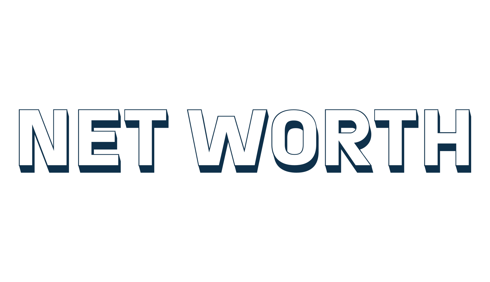 Net Worth, basic sans serif font preview