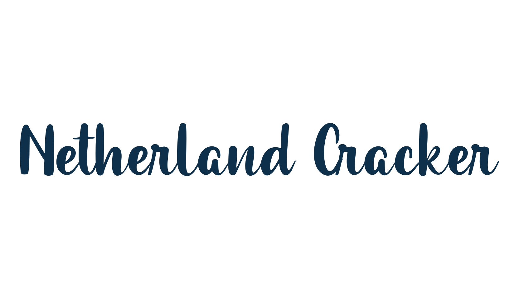 Netherland Cracker, fancy decorative font preview