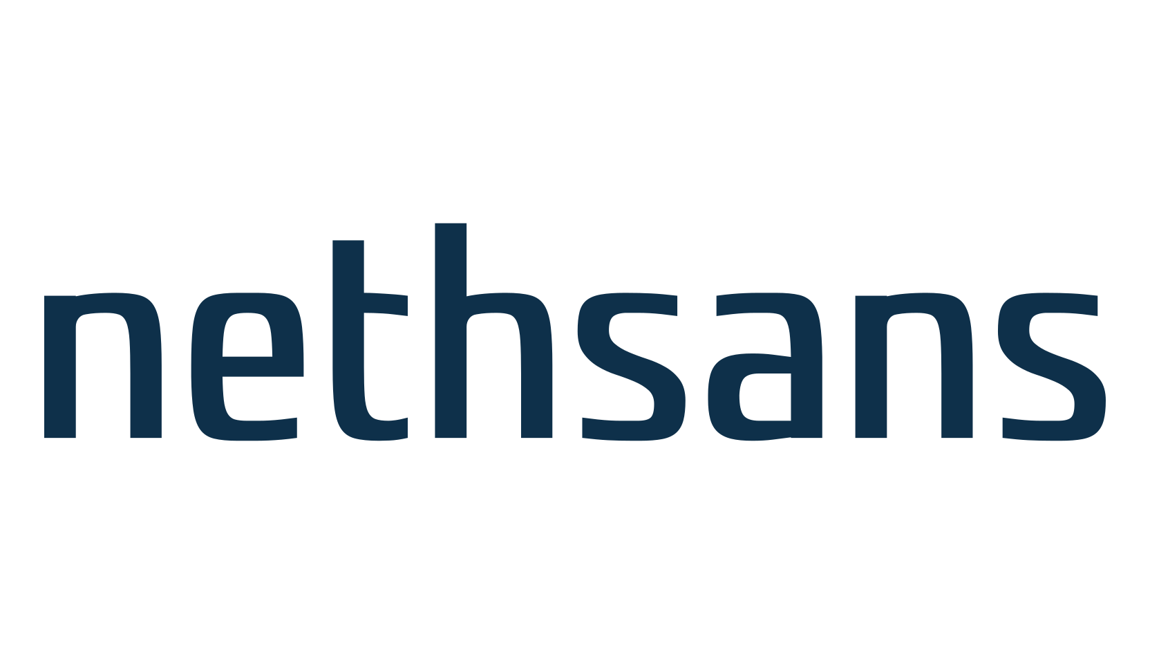 Nethsans, basic sans serif font preview