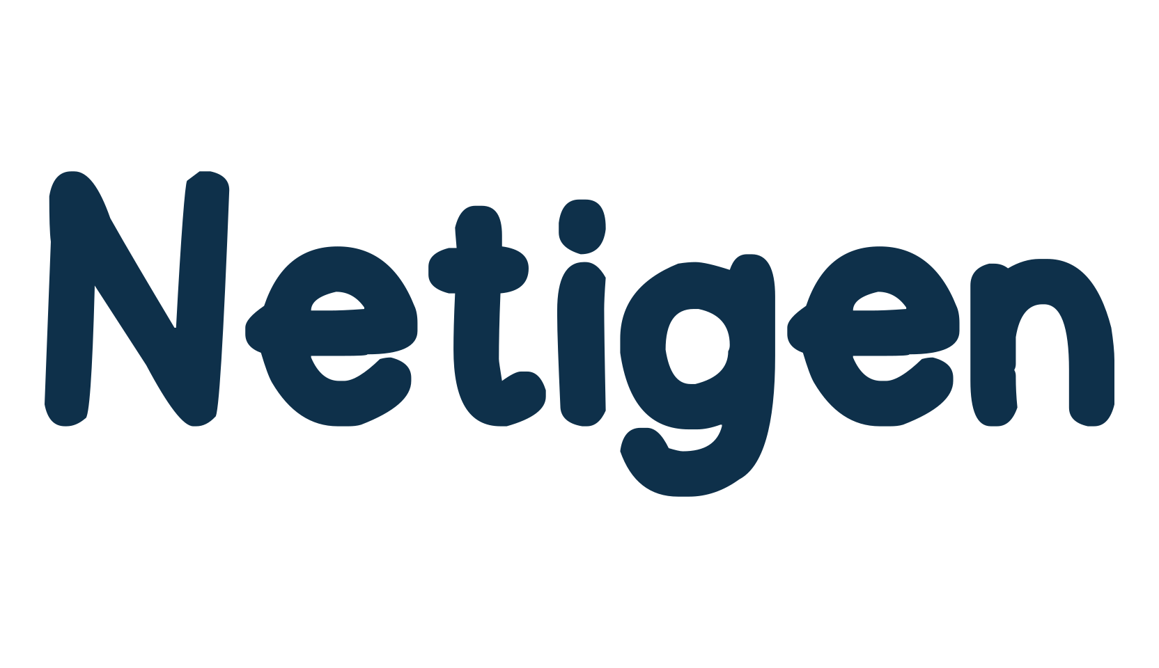 Netigen, fancy various decorative font preview