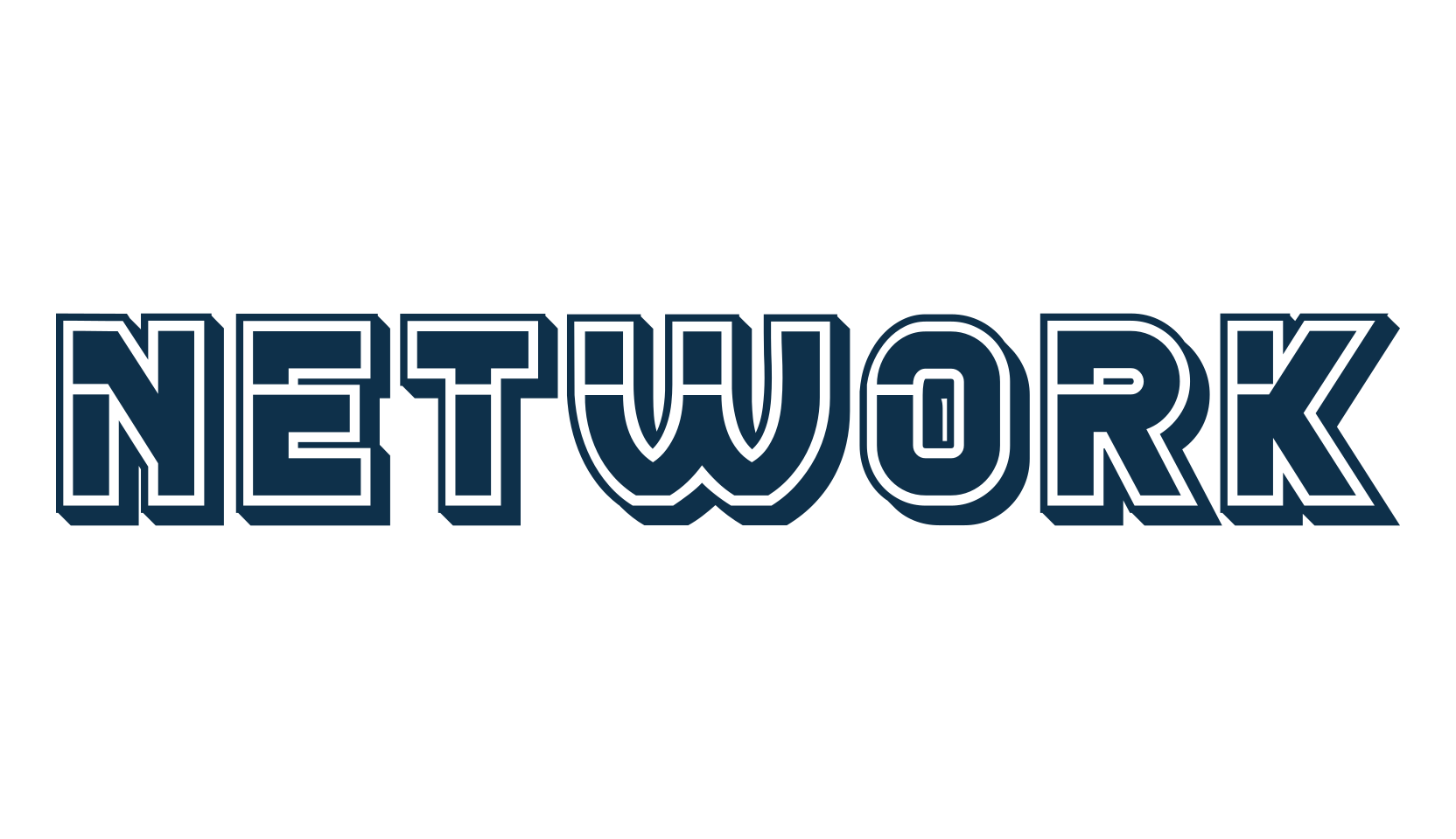 Network, fancy various decorative font preview