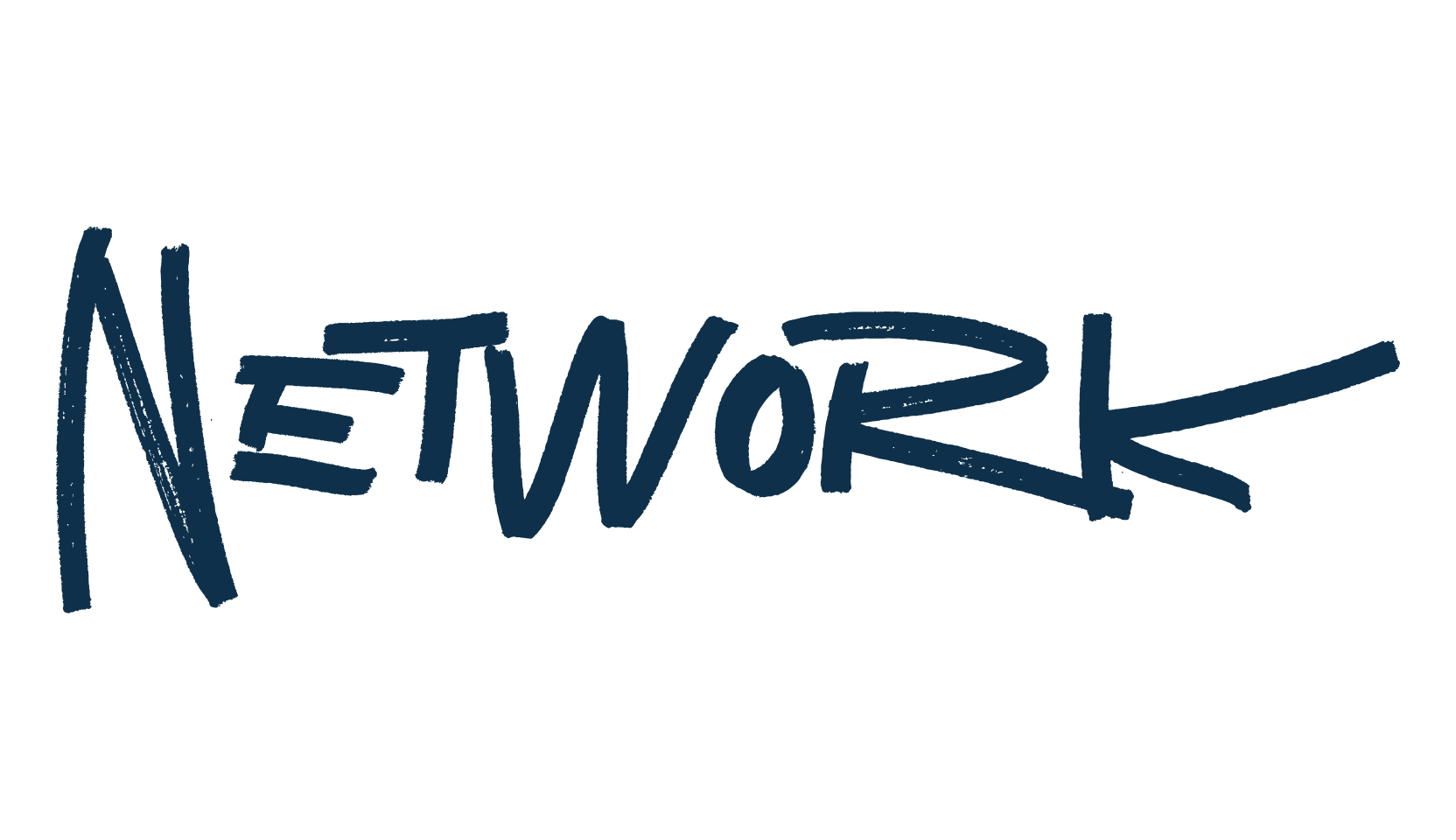 Network (network), graffiti font preview