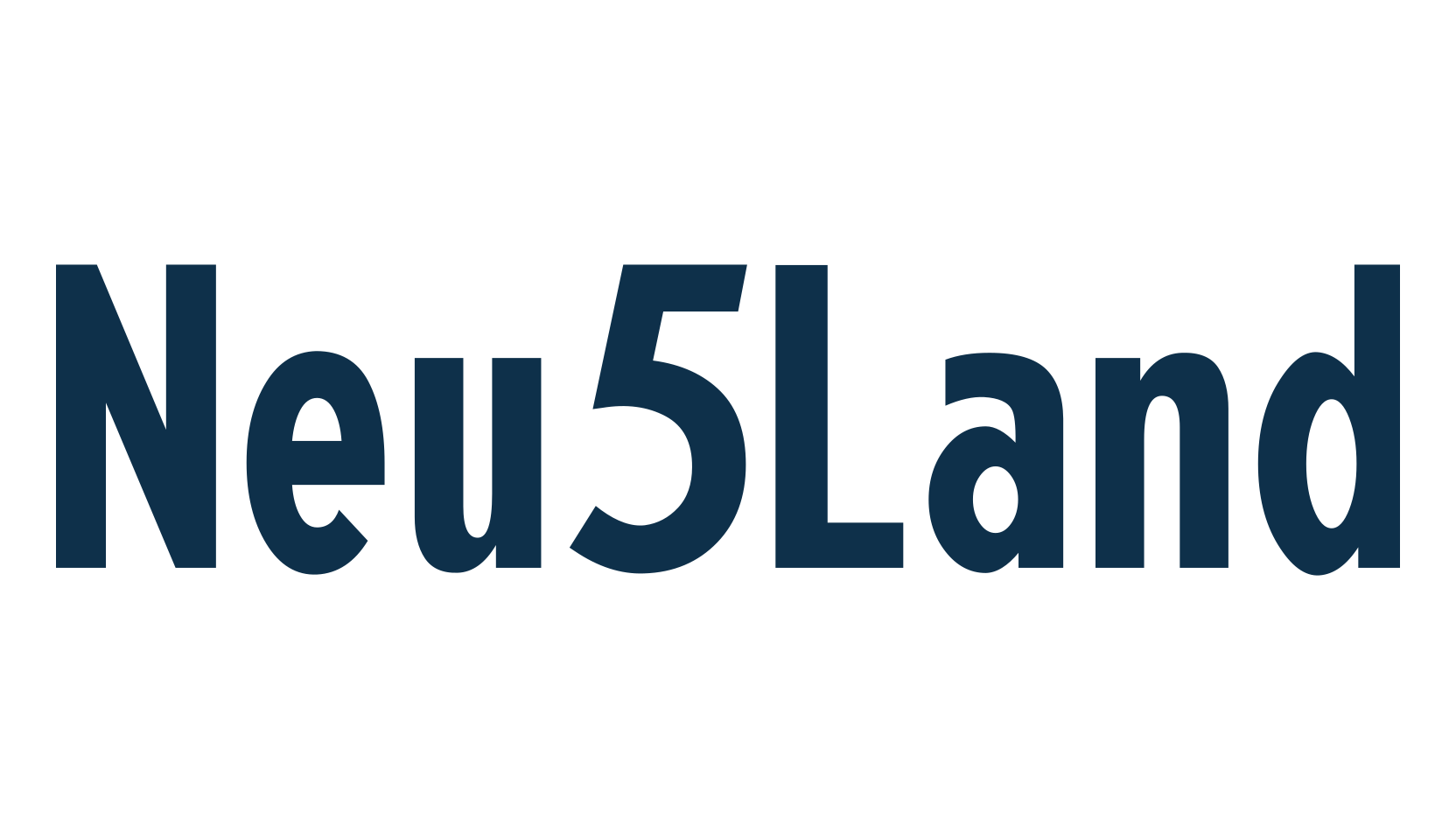 Neu5Land, basic sans serif font preview