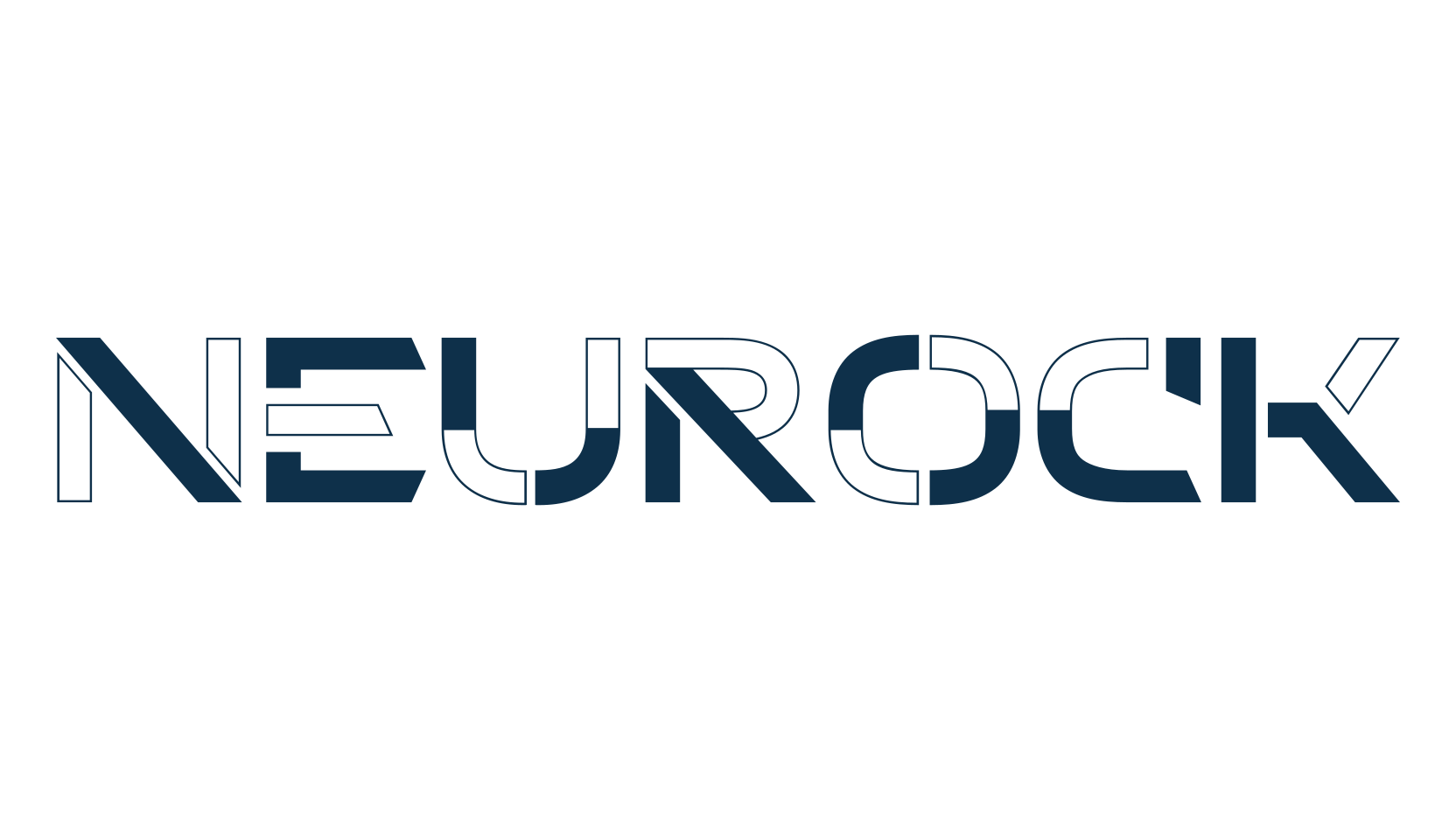 Neurock, techno sci-fi font preview