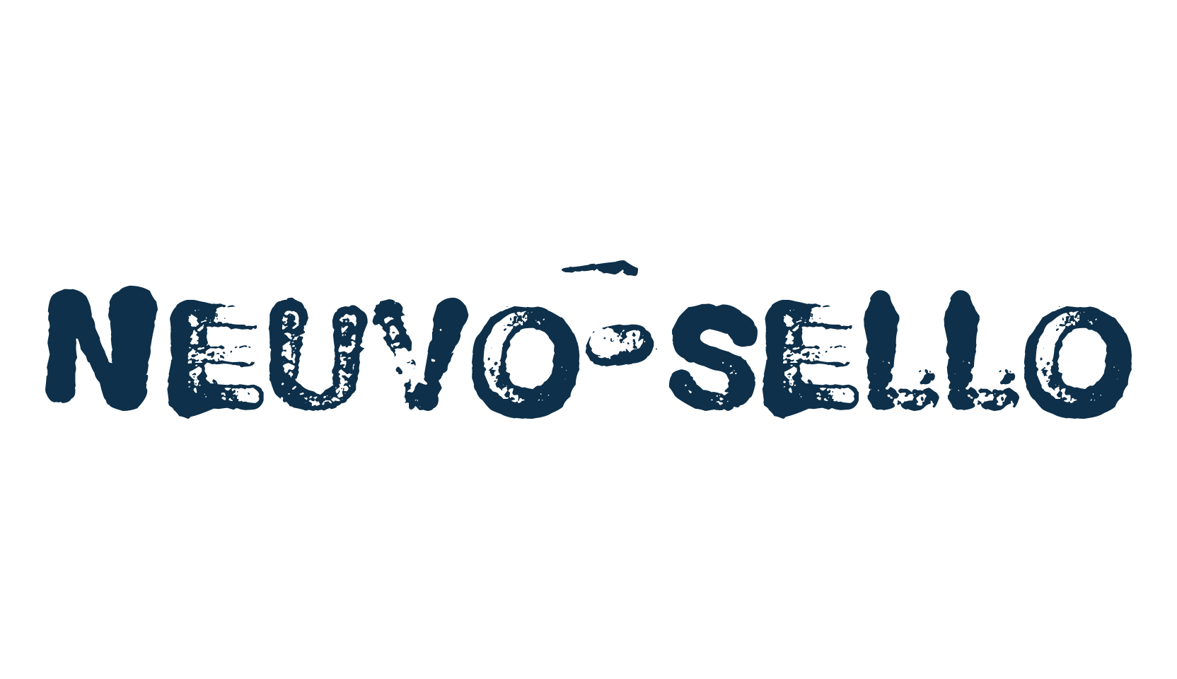 Neuvo-Sello, fancy eroded decorative font preview
