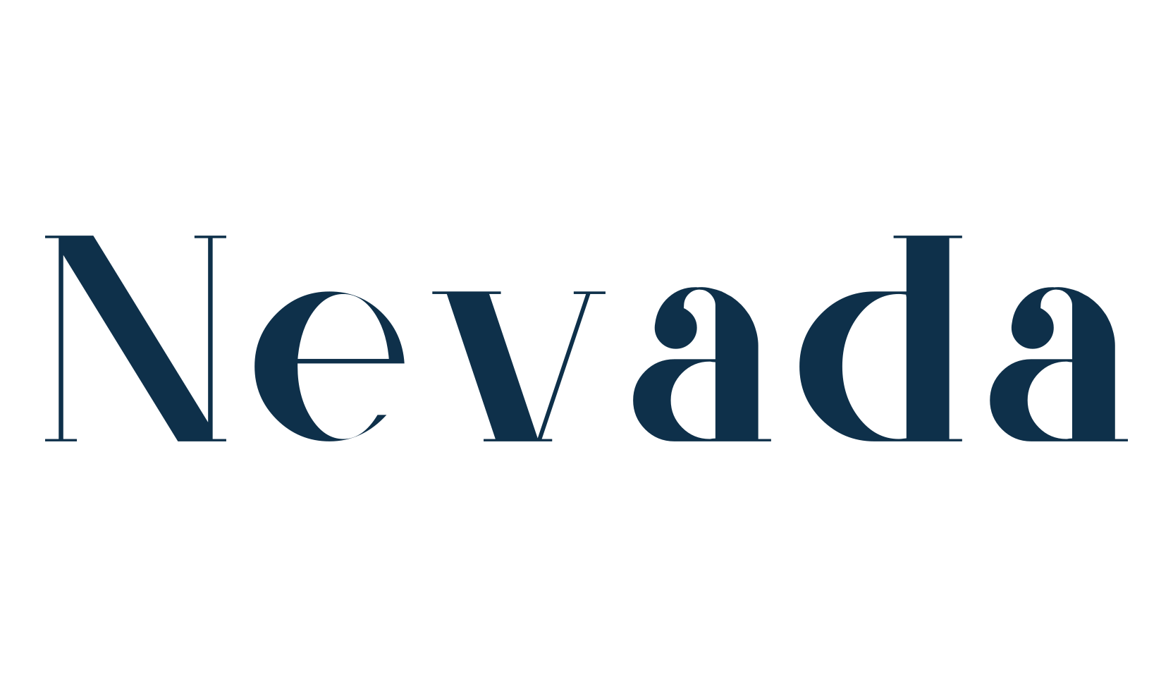 Nevada, serif font preview