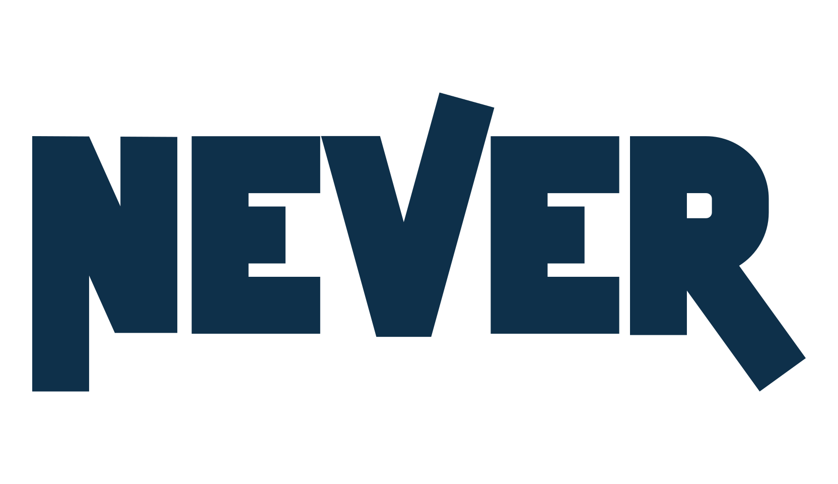 Never, various font preview