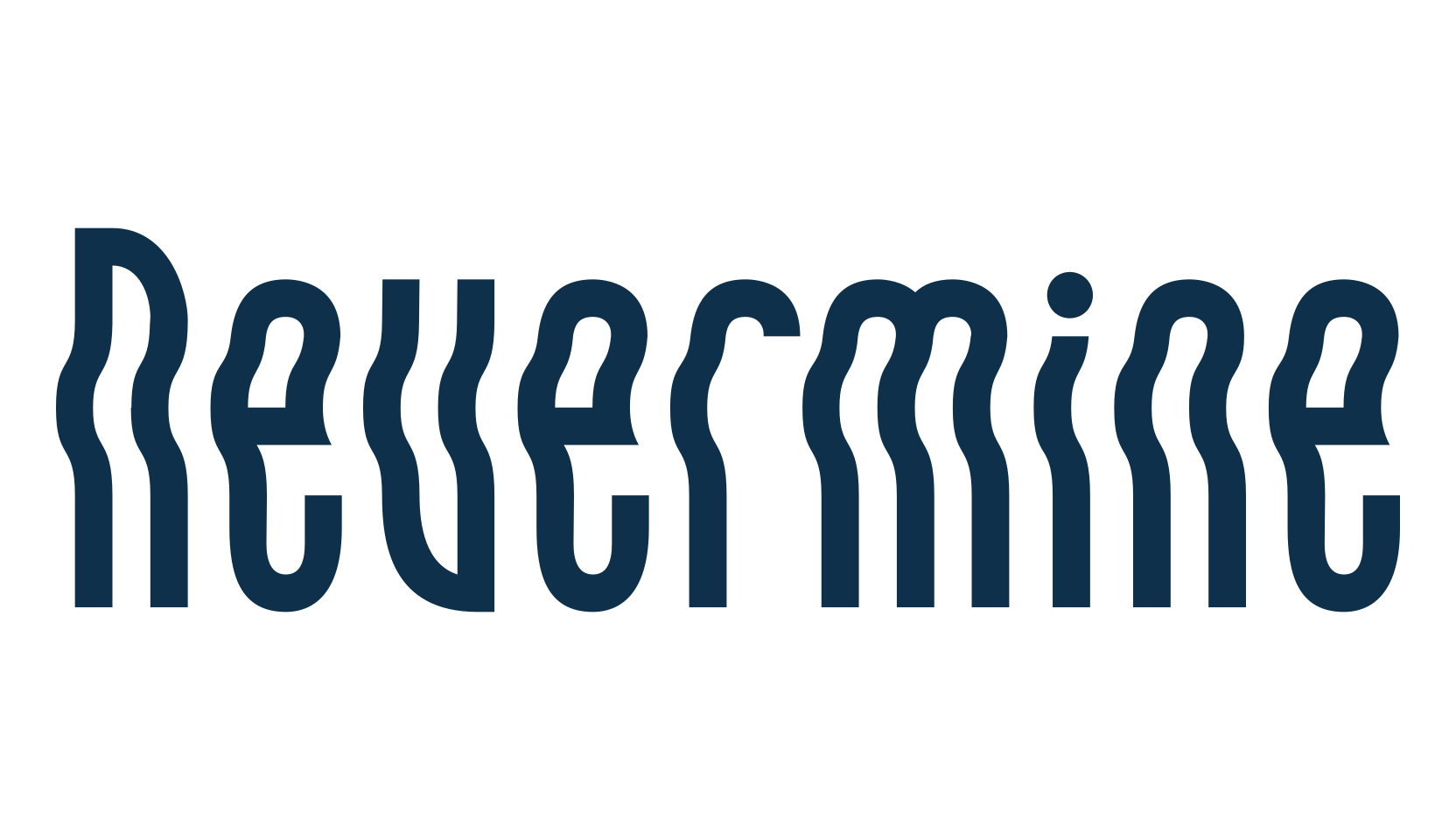 Nevermine, fancy distorted decorative font preview
