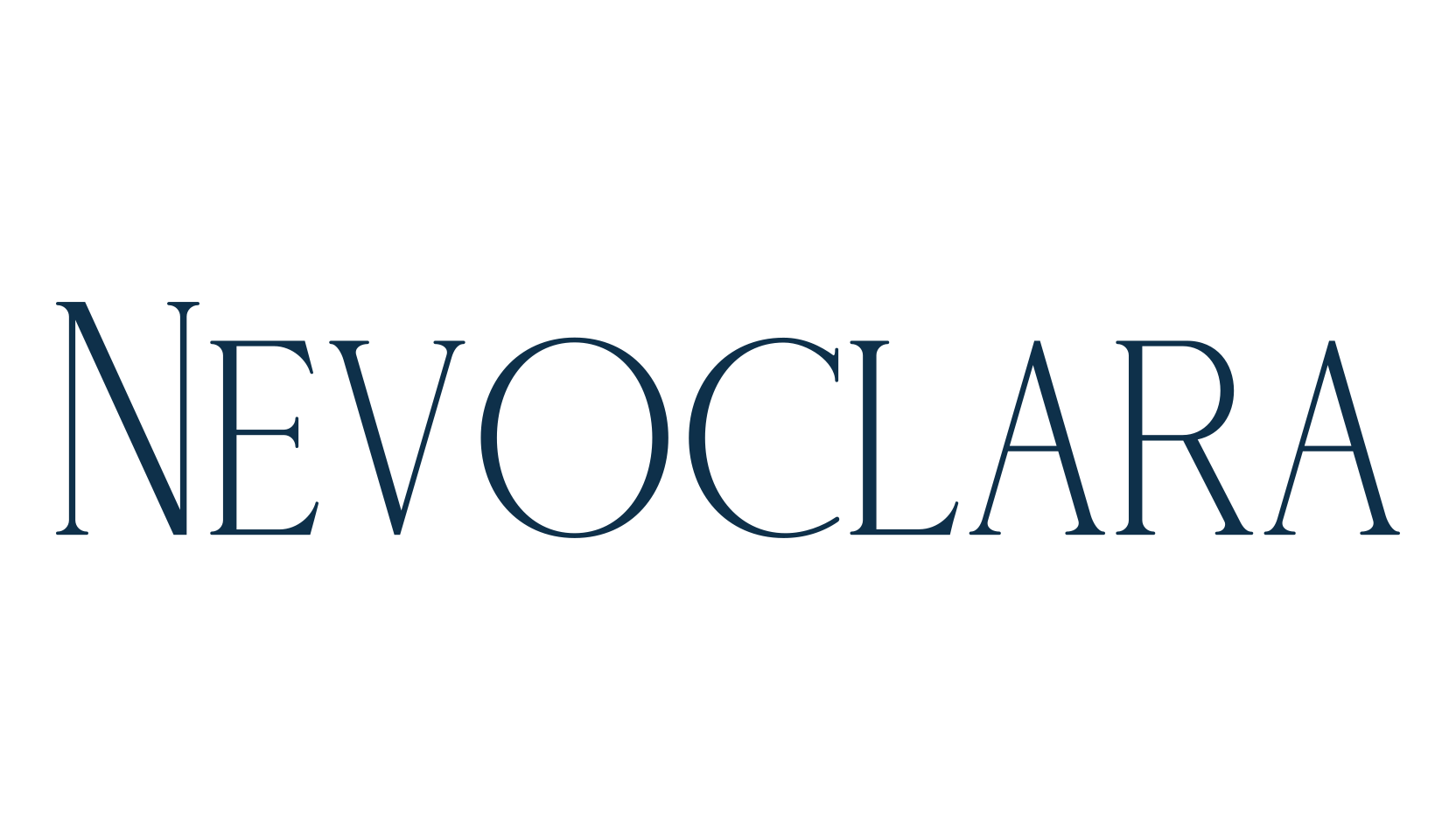 Nevoclara, fancy retro decorative font preview