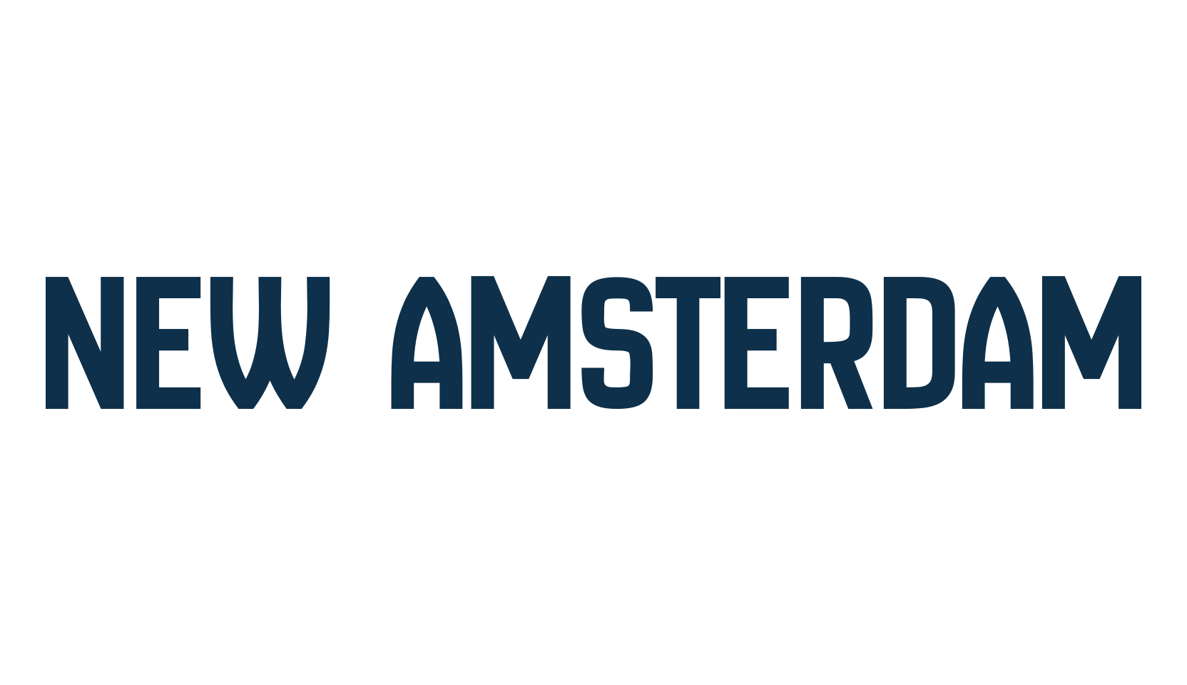 New Amsterdam, sans serif font preview