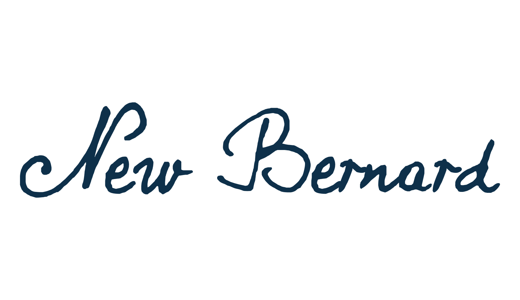 New Bernard, handwriting font preview