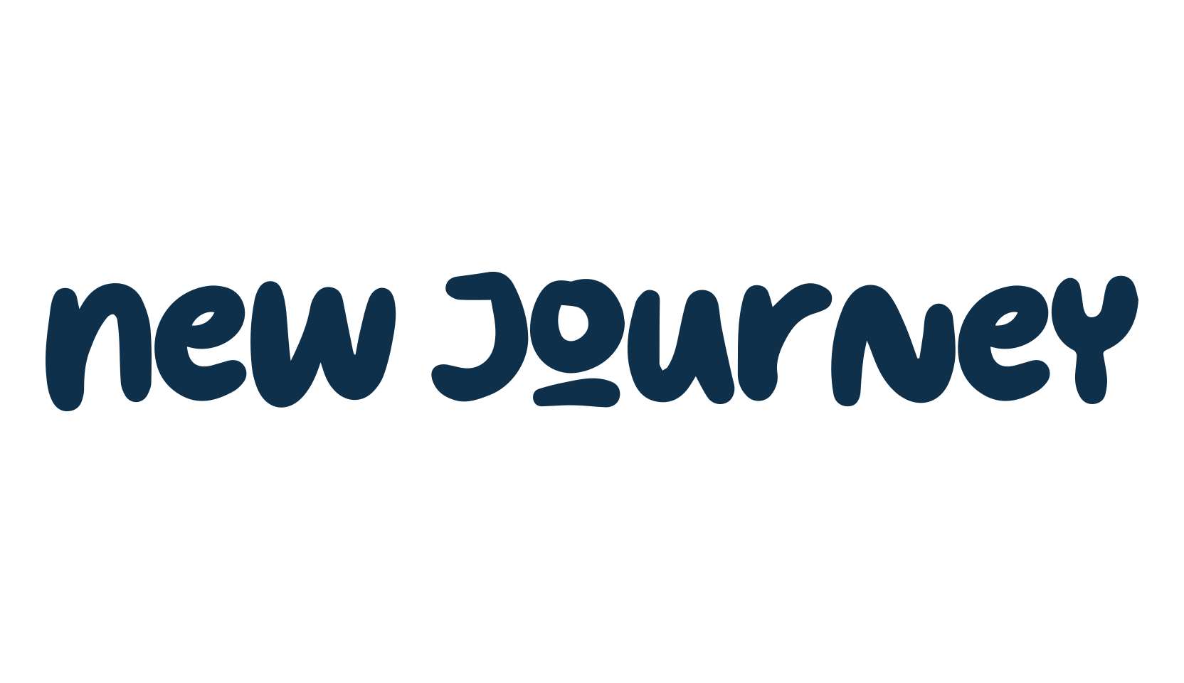 New Journey, fancy cartoon decorative font preview