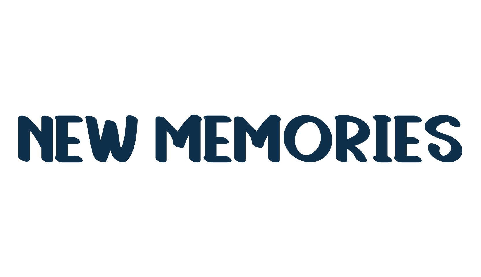 New Memories, handwriting font preview