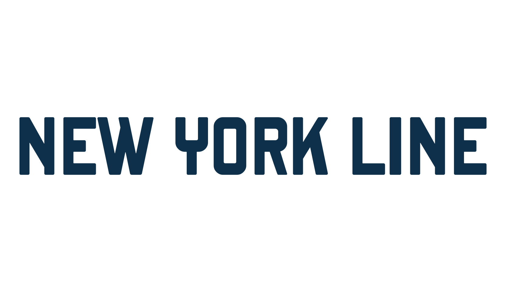 New York Line, fancy retro decorative font preview