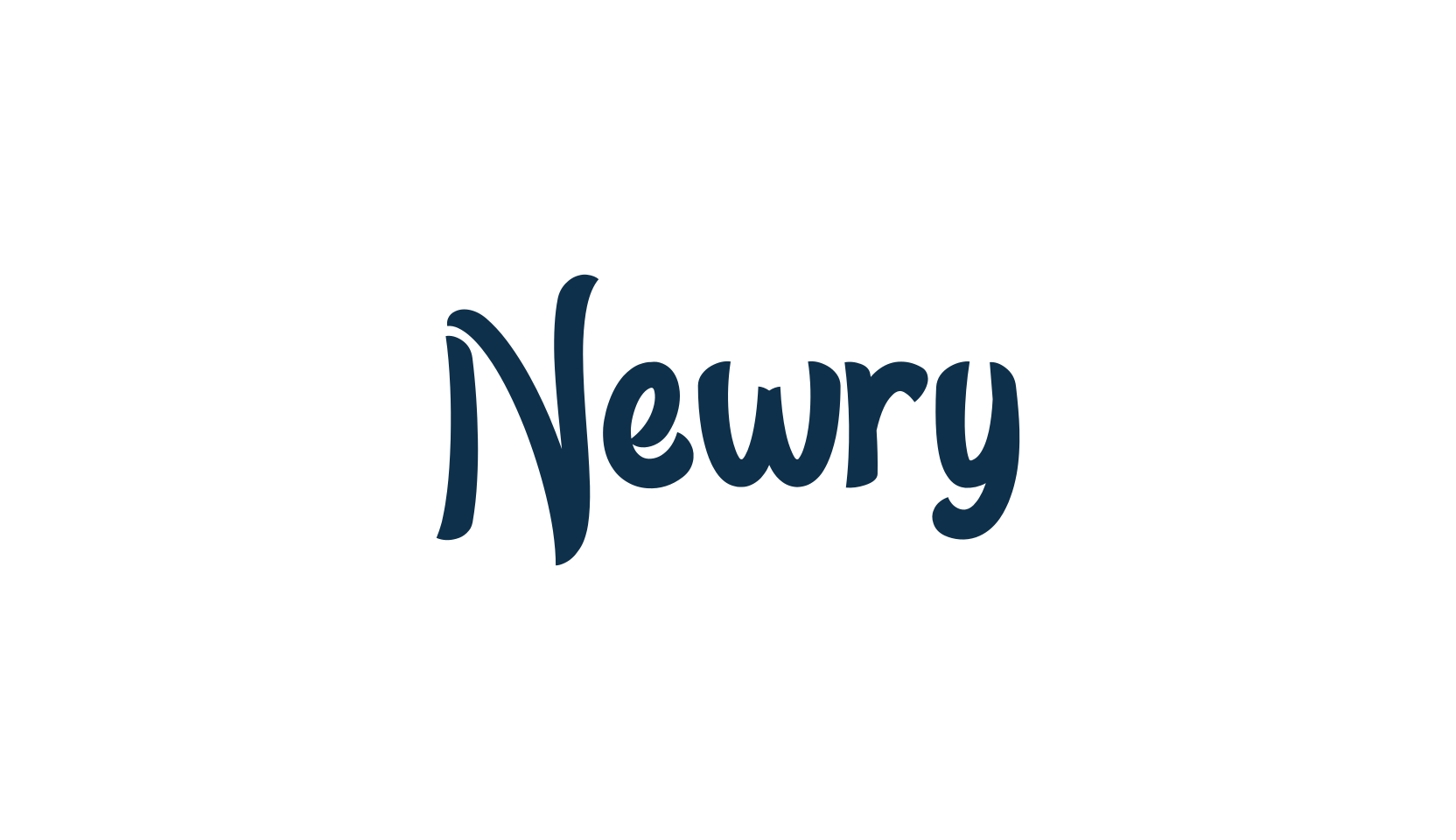 Newry, fancy decorative font preview