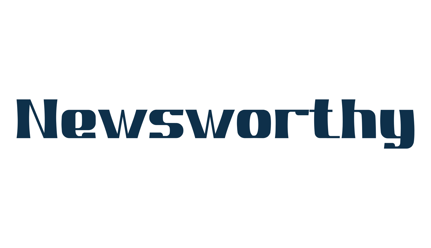 Newsworthy, fancy retro decorative font preview