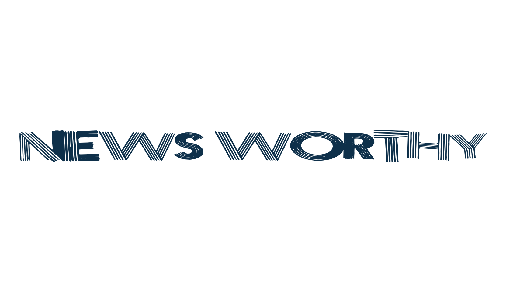 News Worthy, fancy various decorative font preview