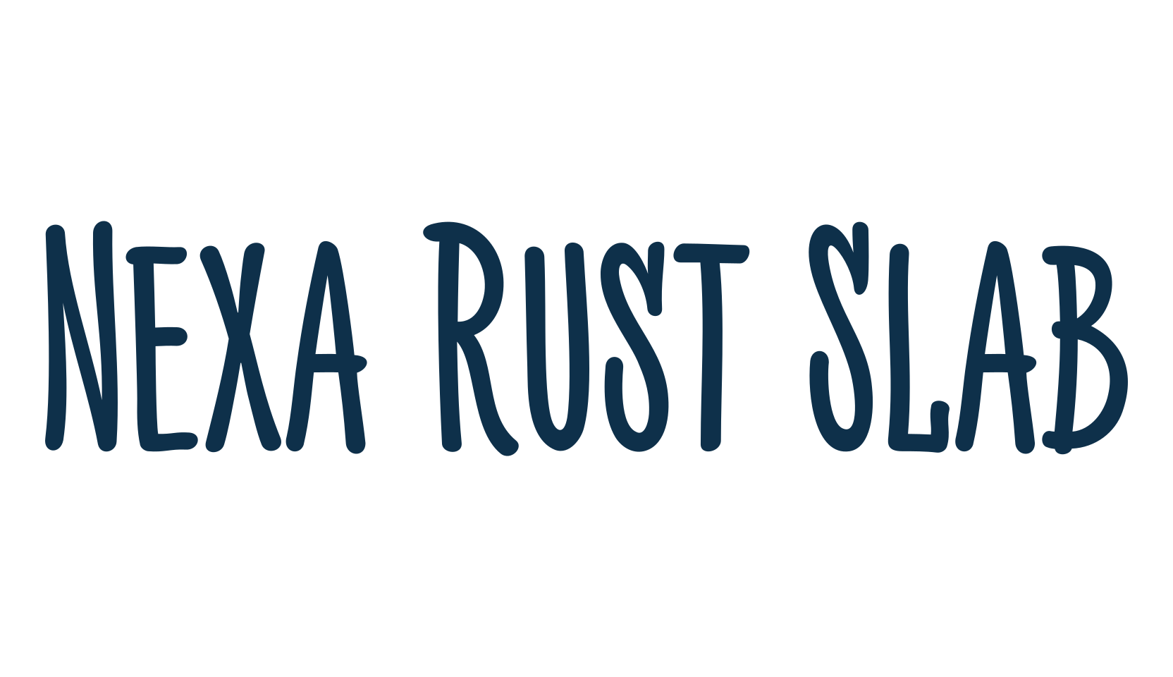 Nexa Rust Slab, fancy old school decorative font preview