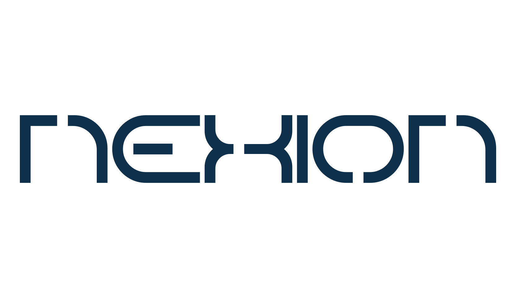 Nexion, sci-fi font preview