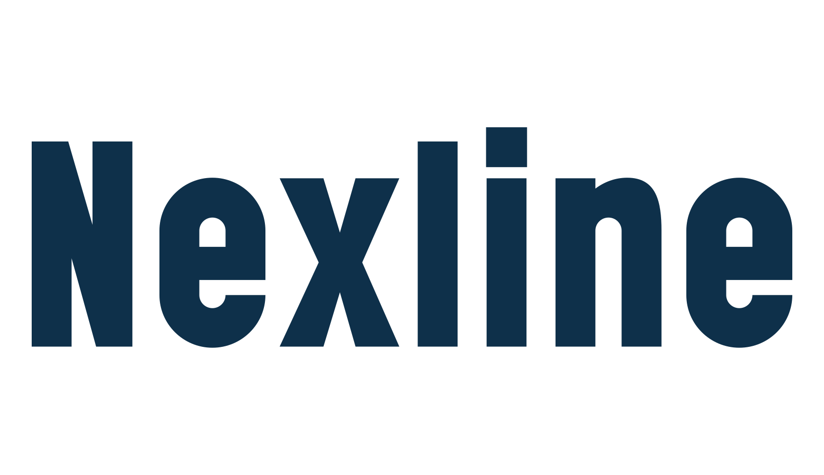 Nexline, basic sans serif font preview