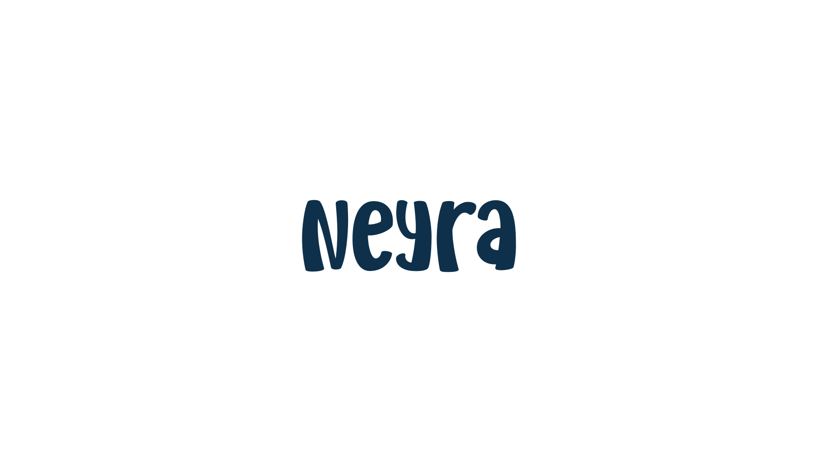 Neyra, cartoon font preview