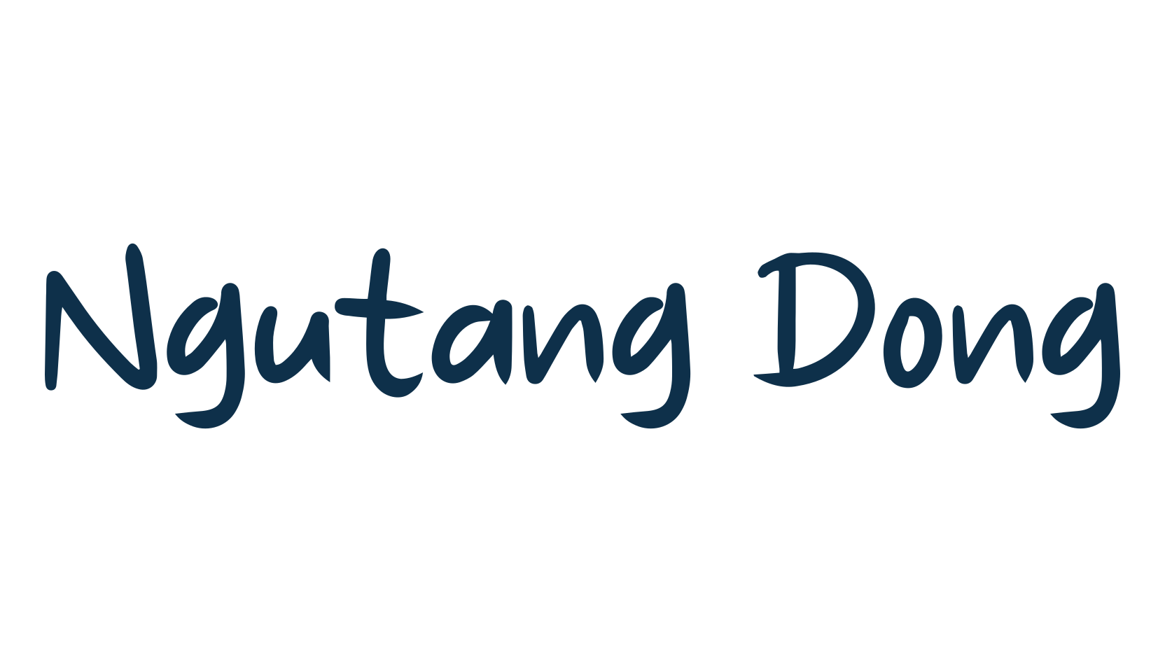 Ngutang Dong, display market font preview