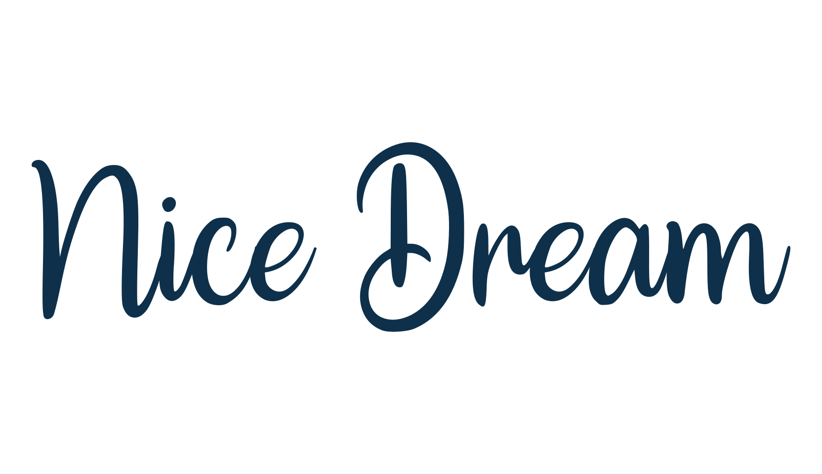 Nice Dream (nice-dream-2), fancy various decorative script calligraphy font preview
