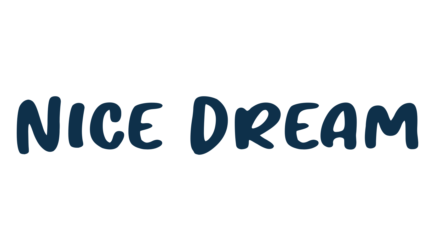 Nice Dream, fancy cartoon decorative comic font preview