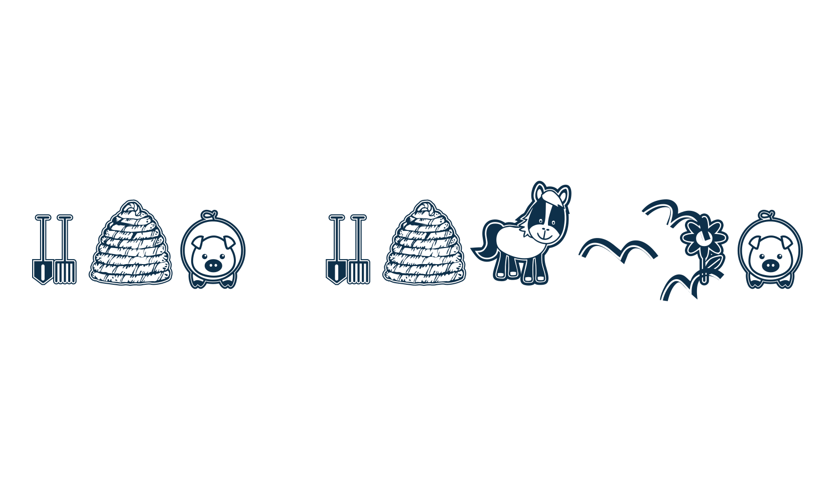 Nice Picture, fancy decorative font preview