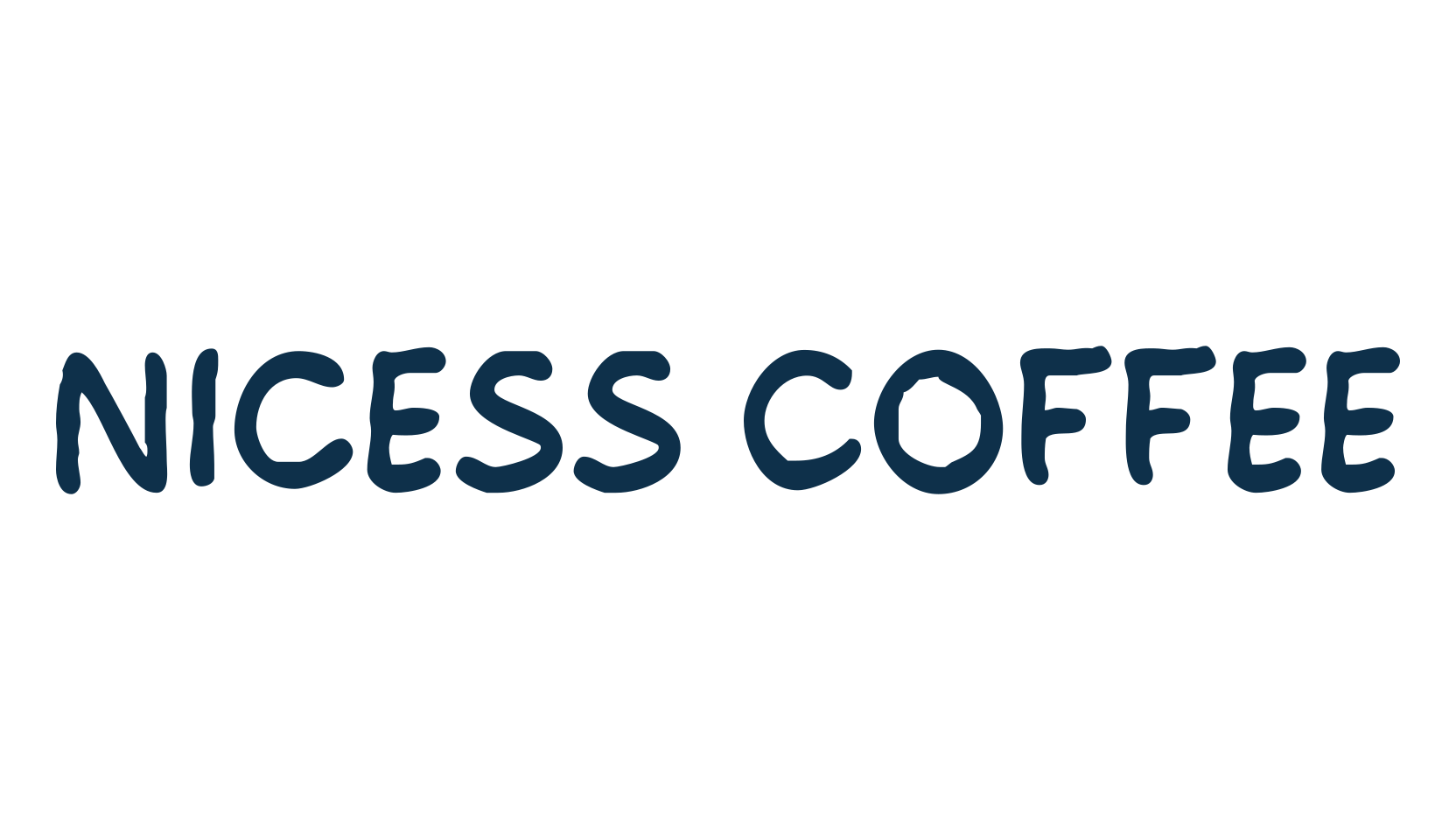 Nicess Coffee, fancy cartoon decorative comic font preview