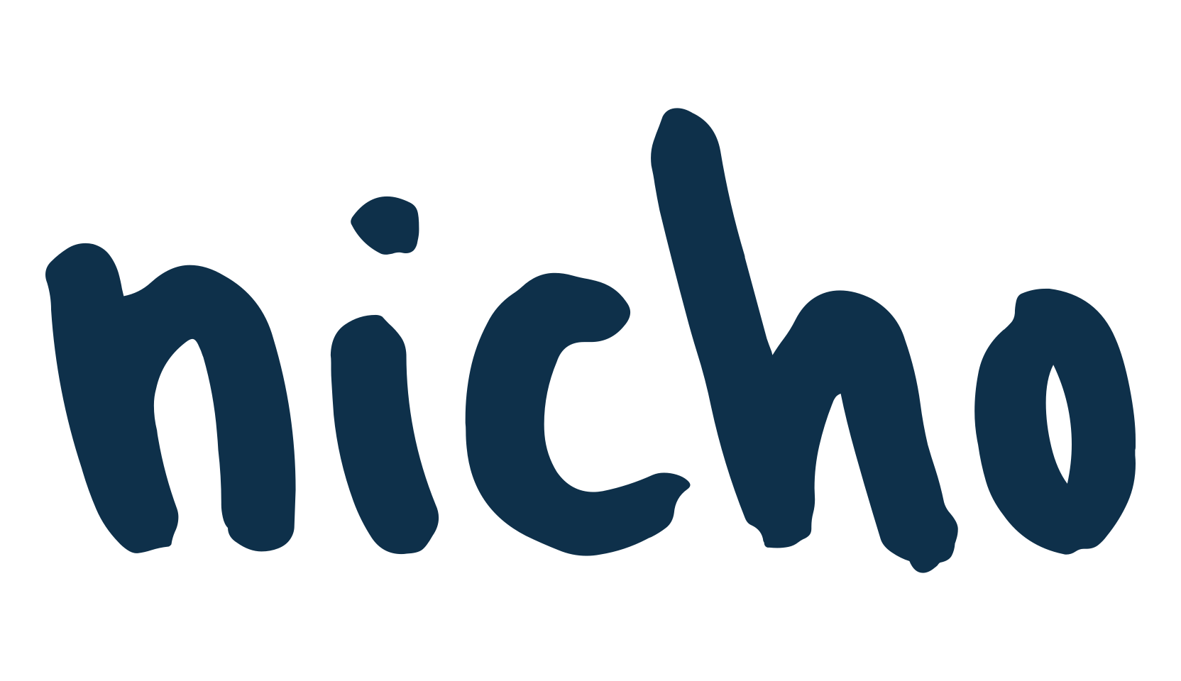 Nicho, handwriting font preview