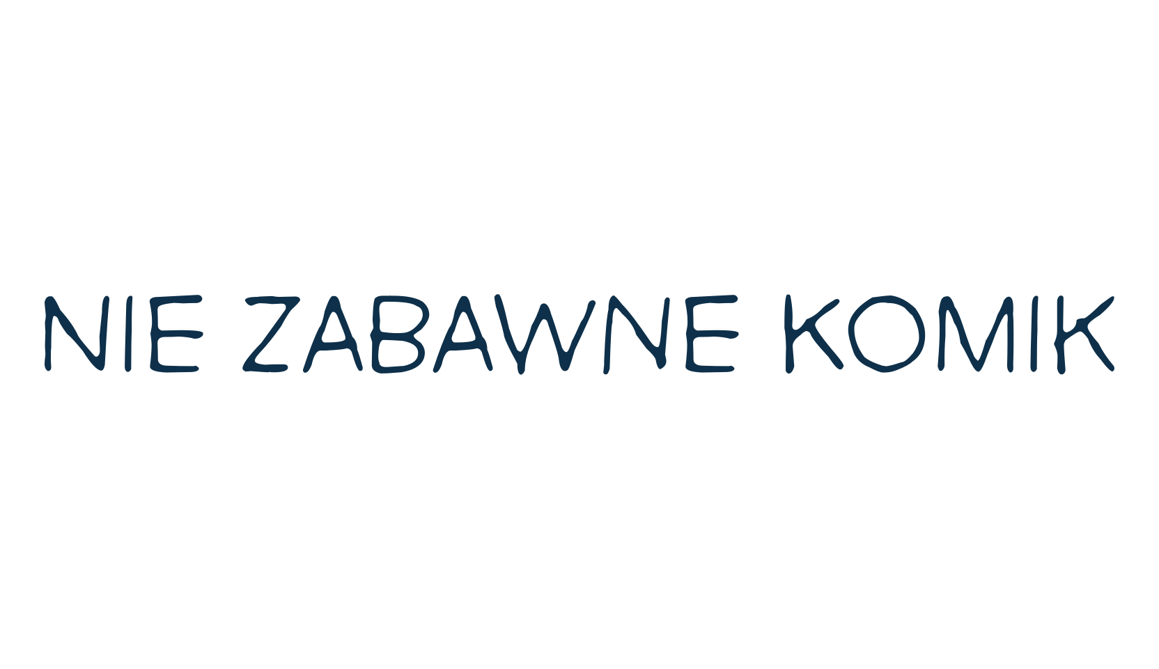 Nie Zabawne Komik, fancy cartoon decorative comic font preview