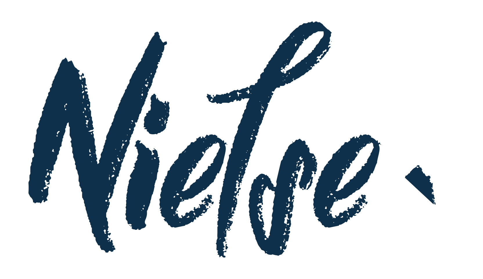 Nielsen, script brush fancy decorative calligraphy font preview