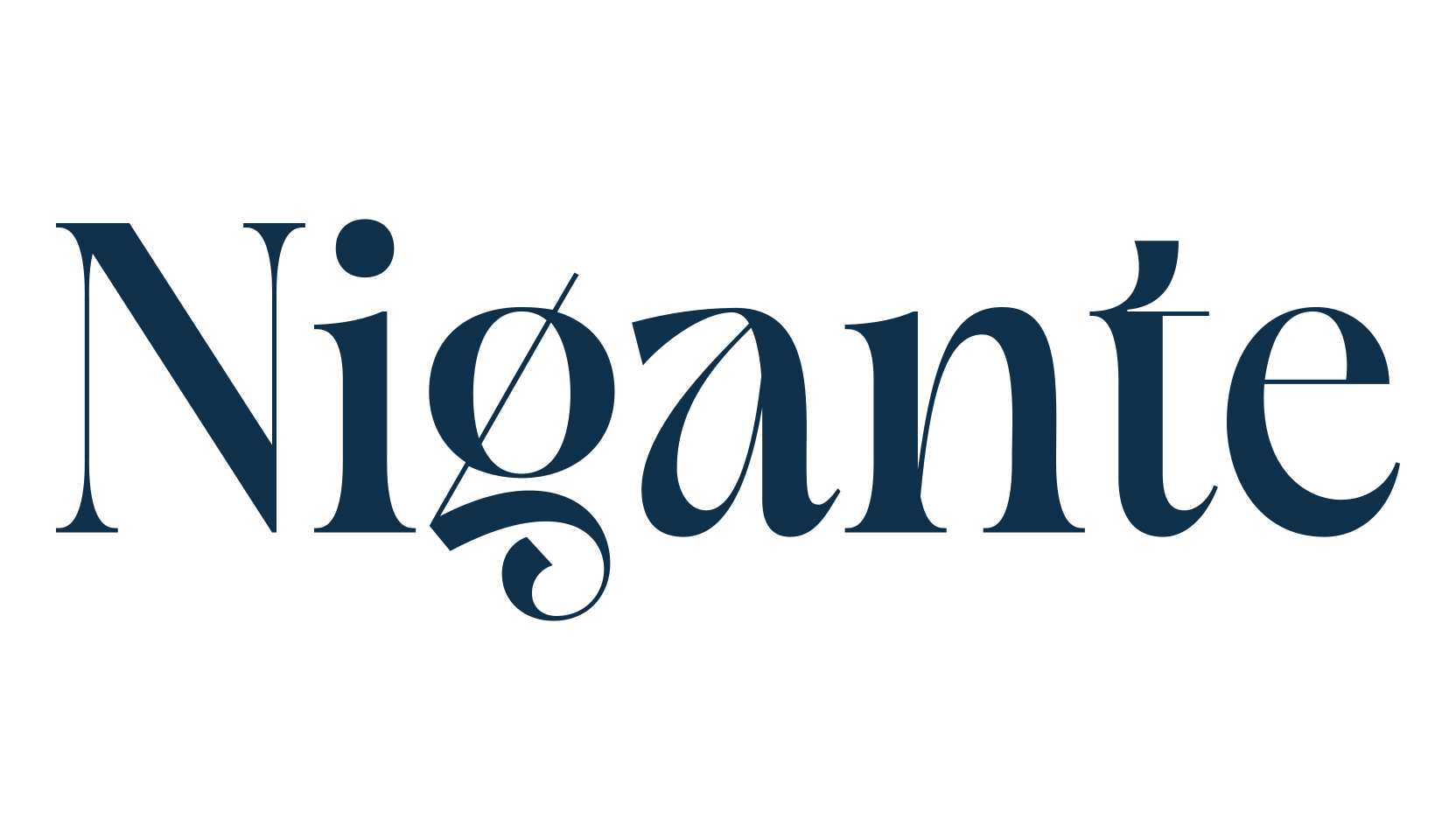 Nigante, basic serif font preview