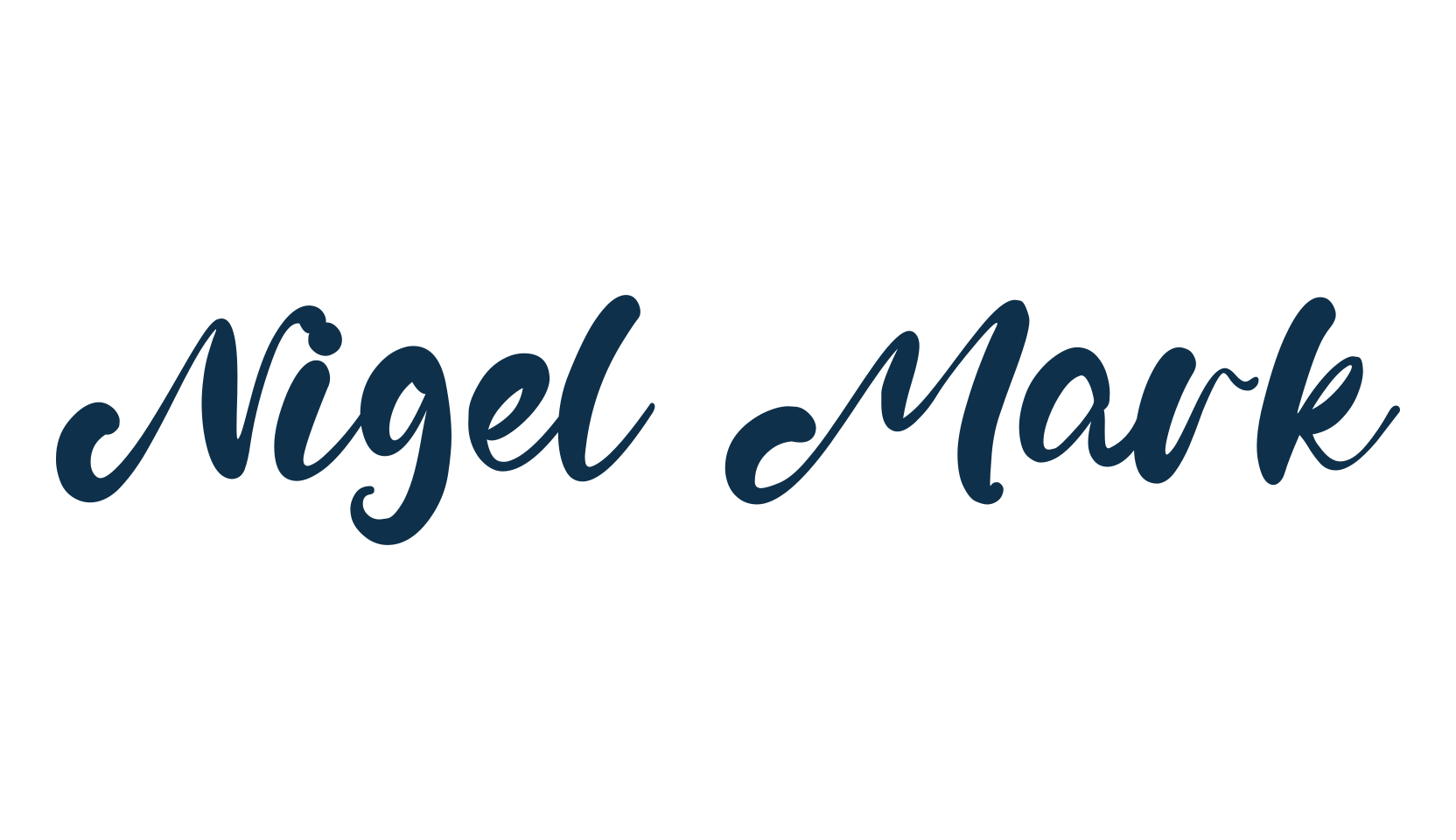 Nigel Mark, display market font preview