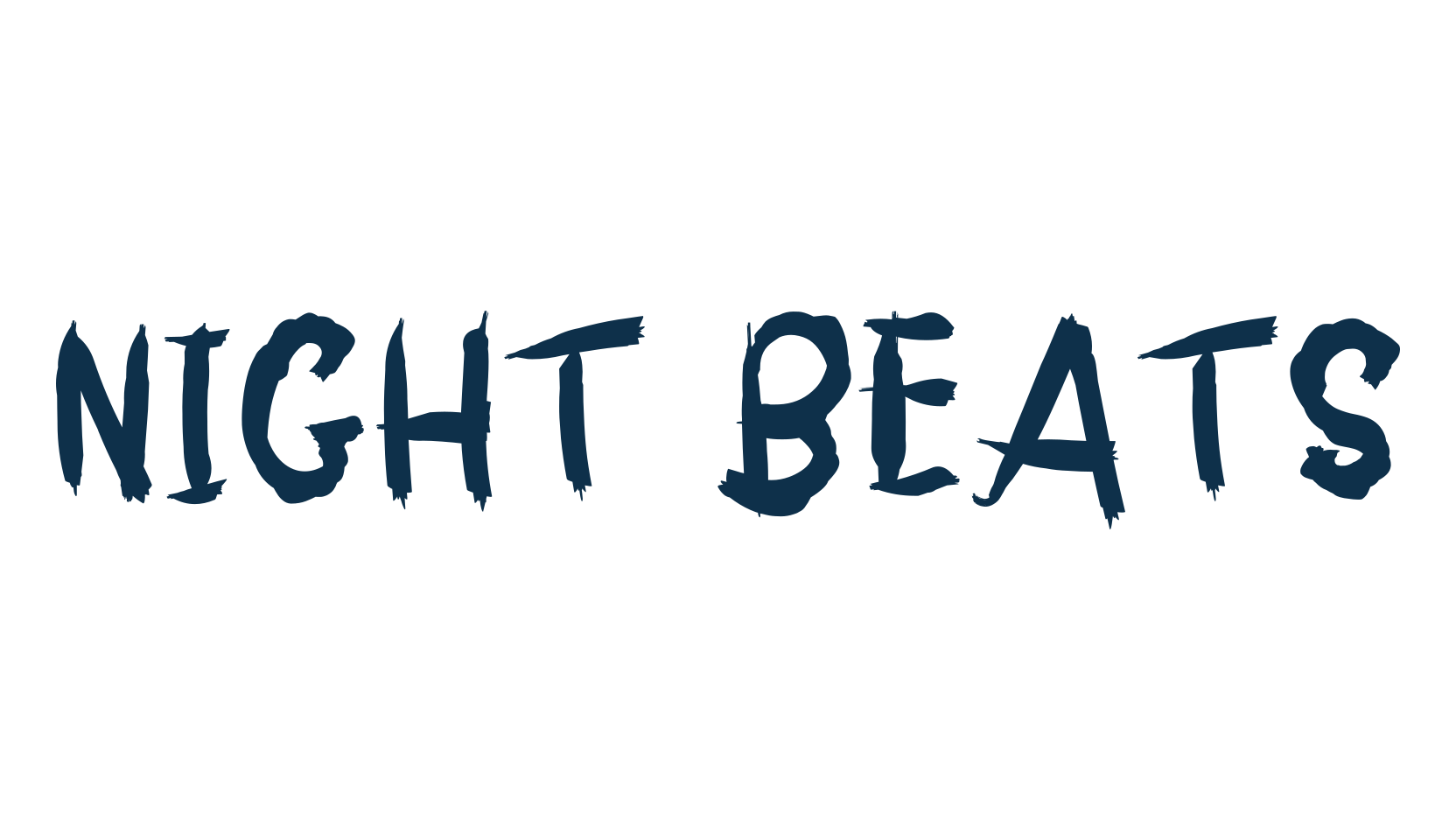 Night Beats, display market font preview