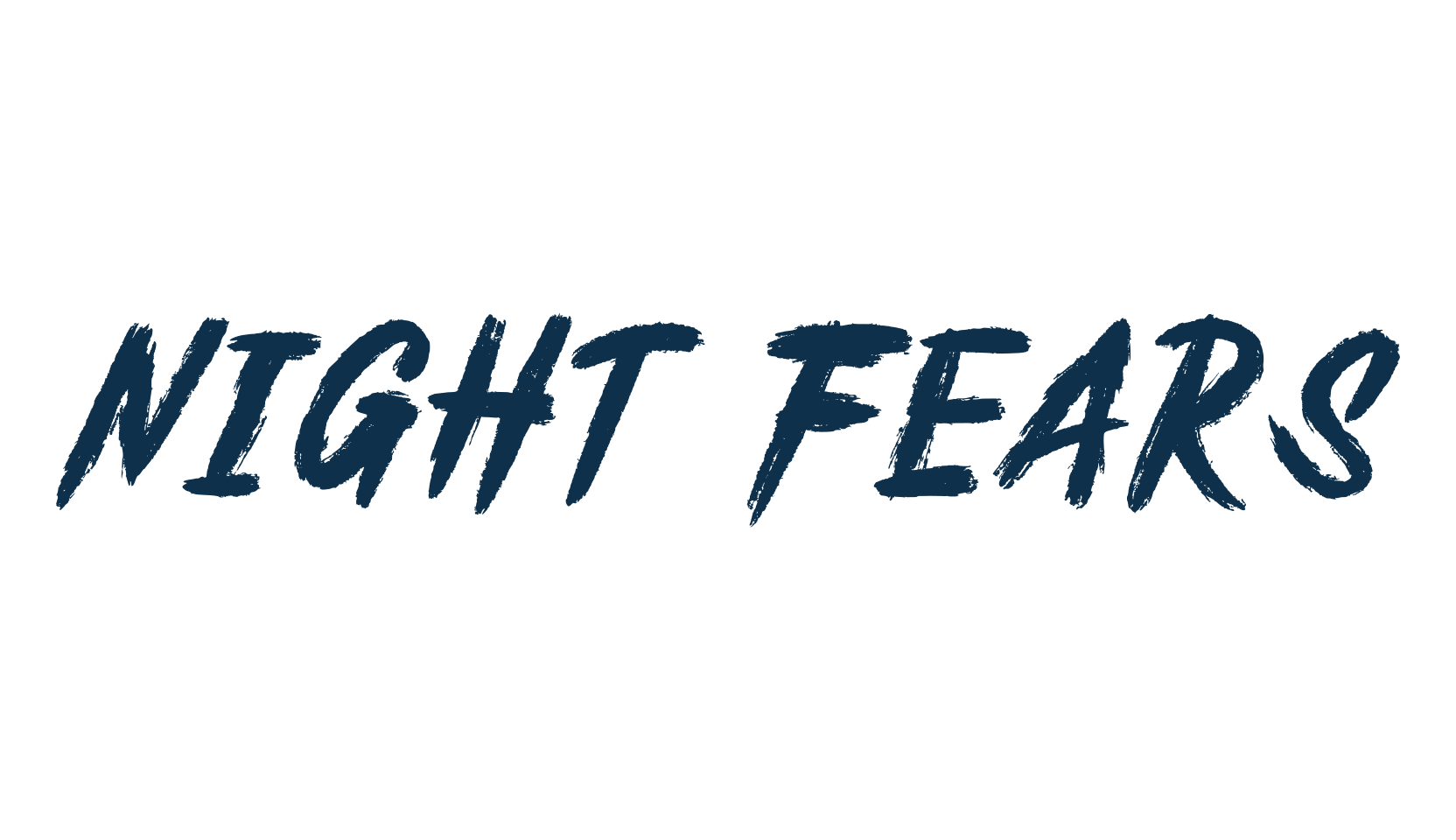 Night Fears, halloween font preview