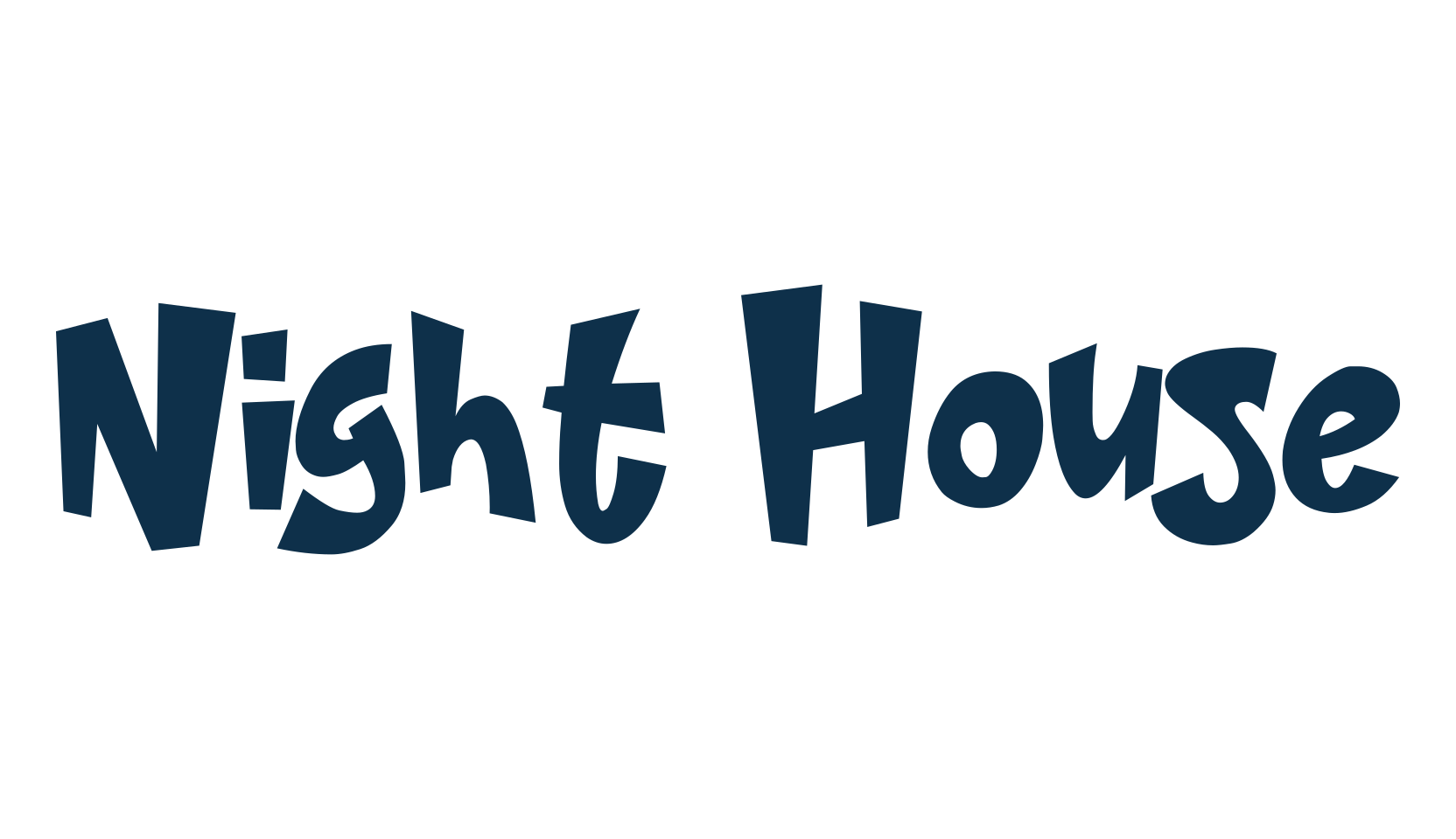 Night House, fancy cartoon decorative font preview