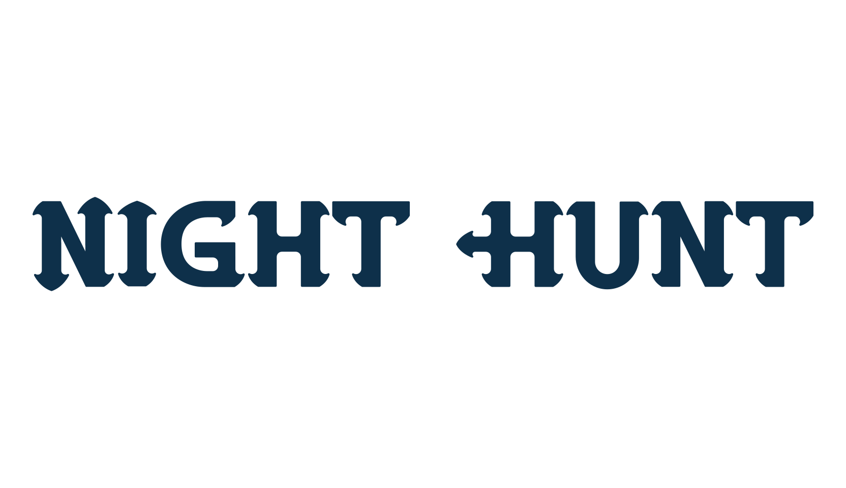 Night Hunt, modern font preview
