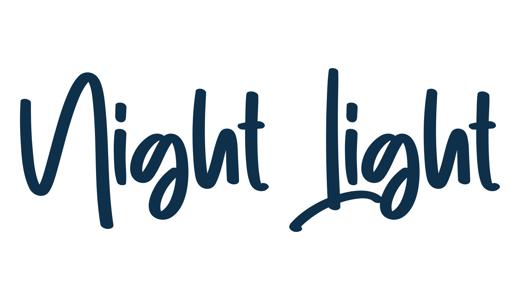 Night Light (night-light-4), script handwritten fancy decorative calligraphy font preview