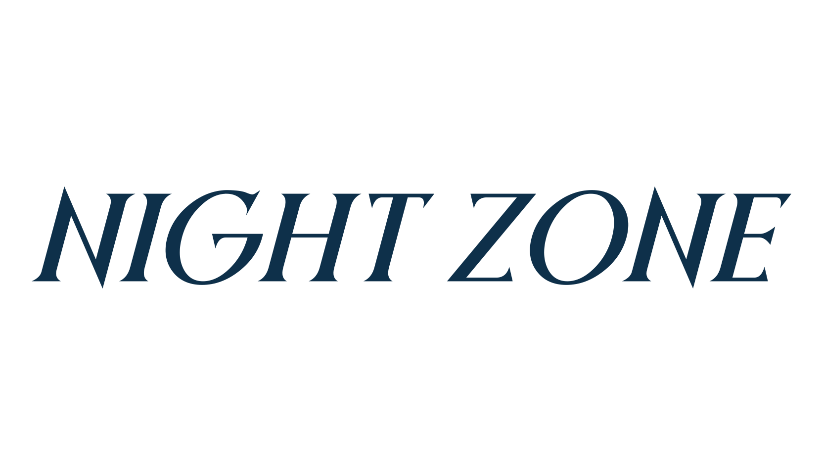 Night Zone, basic serif font preview