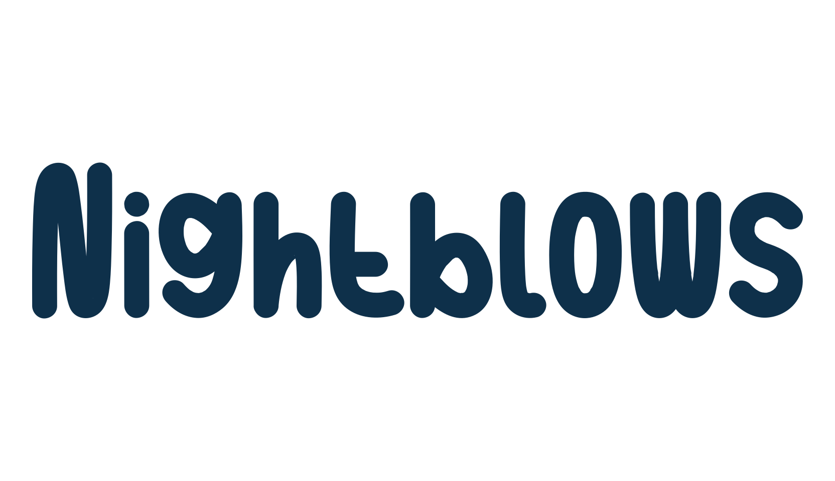 Nightblows, display market font preview